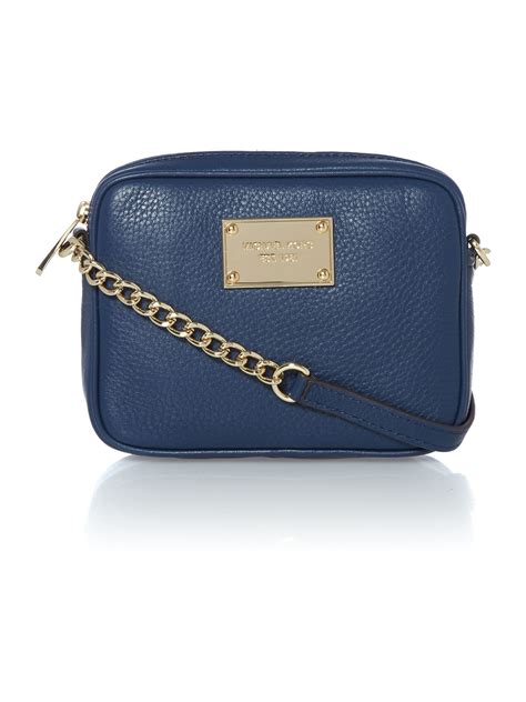 navy blue purses michael kors|Michael Kors navy blue crossbody.